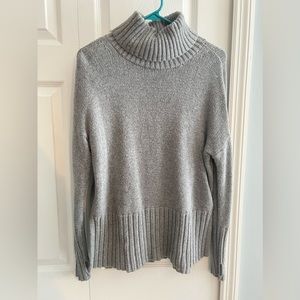 Aerie Offline Gray Turtleneck Sweater